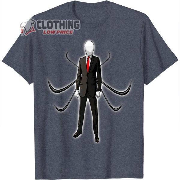 Slenderman Merch Halloween Horror T-Shirt