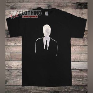 Slenderman Shirt Halloween Horror Goth T-Shirt