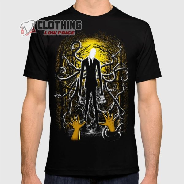 Slenderman Shirt Halloween Horror Night 2022 Tshirt