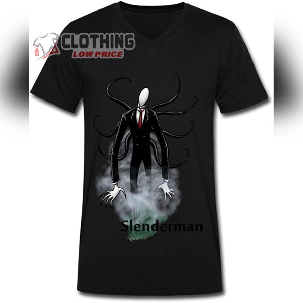 Slenderman Shirt Halloween Octopus Tentacles T-Shirt New