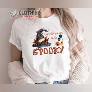 Spooky Witches Hat Halloween Shirt Halloween Spooky Witches Costume T Shirt 1