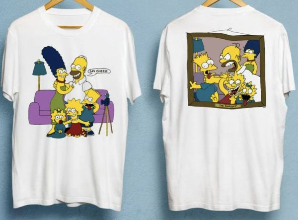 The Simpsons Movie Say Cheese Simpsons Season 34 Habeas Tortoise T-Shirt