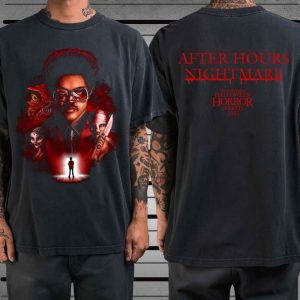 The Weeknd After Hours Nightmare Dates Merch Halloween Horror Nights 2022 T-Shirt