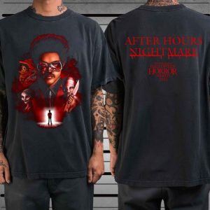 The Weeknd After Hours Nightmare Dates Merch Halloween Horror Nights 2022 T Shirt 1