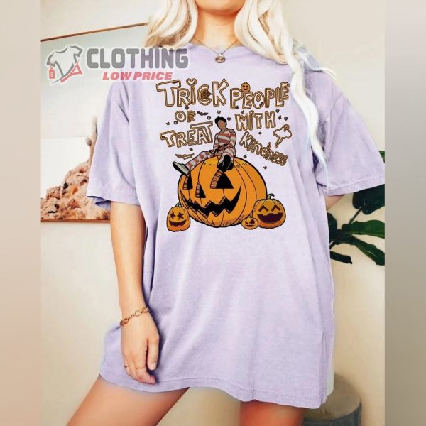 Trick Or Treat People With Kindness Halloween Costumes Shirt, Harryween T-Shirt