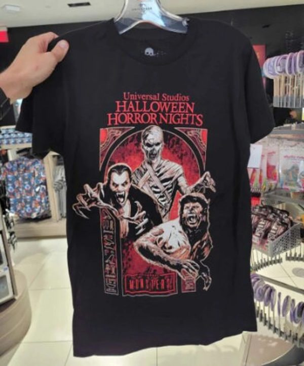 Universal Monsters Legends Collide Halloween Horror Nights 2022 T Shirt 1
