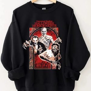 Universal Monsters Legends Collide Halloween Horror Nights 2022 T-Shirt