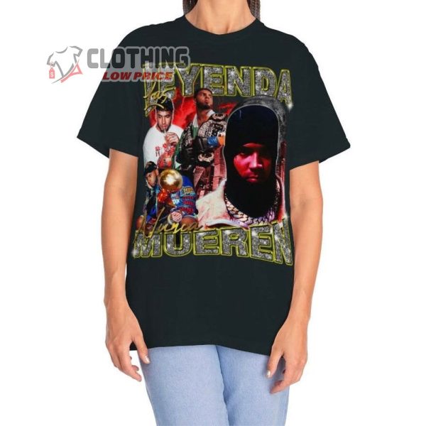 Anuel Aa Las Leyendas Nunca Mueren Merch, Legends Never Die World Tour T-shirt