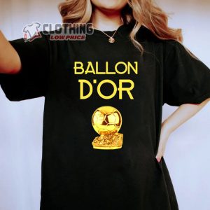 Ballon d’Or Ceremony 2022 Time Hora en Paris T-Shirt