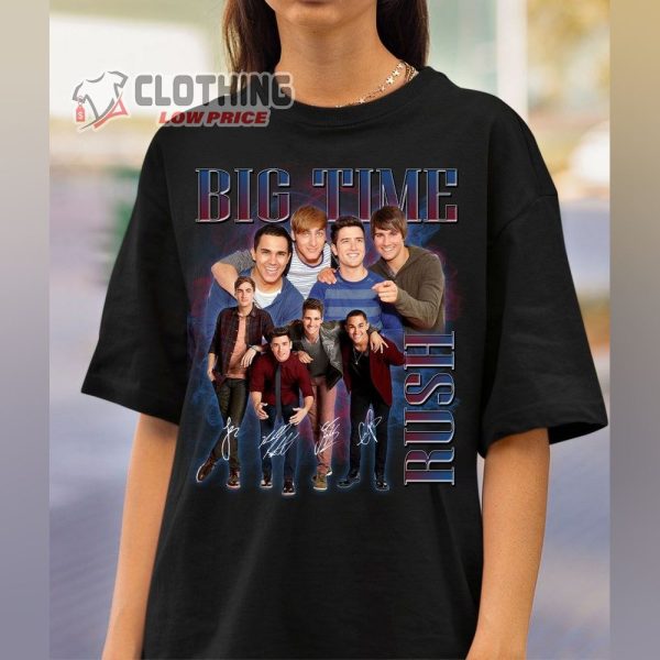 Big Time Rush Tour Setlist 2022 Merch, Big Time Rush Concert Sunrise T-Shirt