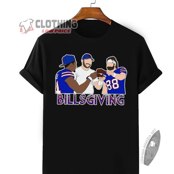 Billsgiving Buffalo Bills Thanksgiving Merch, Buffalo Bills Shirt, Happy Thanksgiving Day T-Shirt