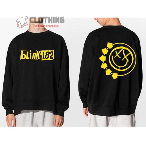 Blink-182 Reunion Tour 2023 Setlist Merch, Blink-182 Reunites with Tom DeLonge T-Shirt