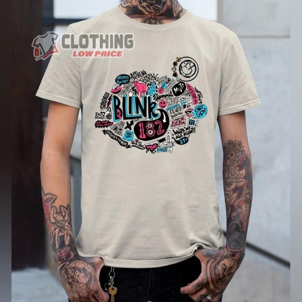 Blink-182 Tour 2023 Merch, Tom Delonge Back In Blink 182 T-Shirt