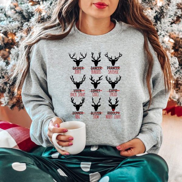 Christmas Reindeer Merch Reindeer Varieities 2022 Merry Christmas T Shirt 2