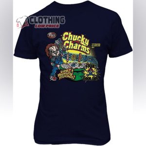 Chucky Shirt Chucky Charms Novelty Tee Halloween Horror T-Shirt