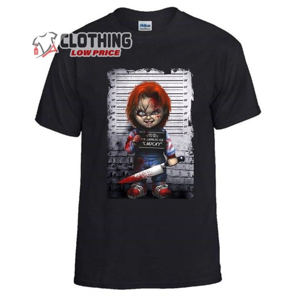 Chucky Shirt Chucky Series Cast Halloween Chucky Scary T-Shirt
