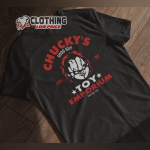 Chucky Shirt Chucky Series Cast Toy Emporium T-Shirt