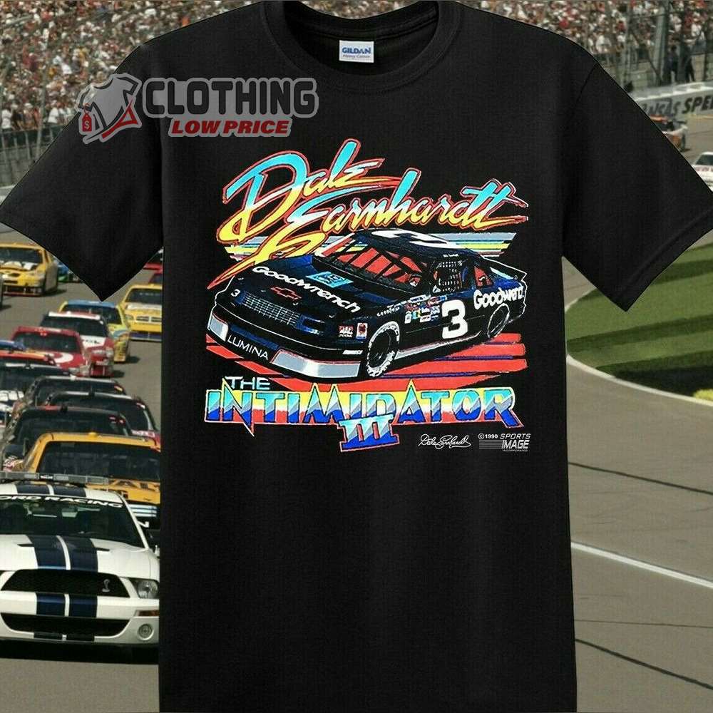 Dale Earnhardt Nascar T-Shirt Racing Tour III 90S Last Words T-Shirt ...