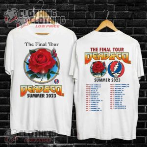 Dead and Company The Final Tour 2023 Dates Setlist Merch, Dead and Co 2023 Final Tour T-Shirt
