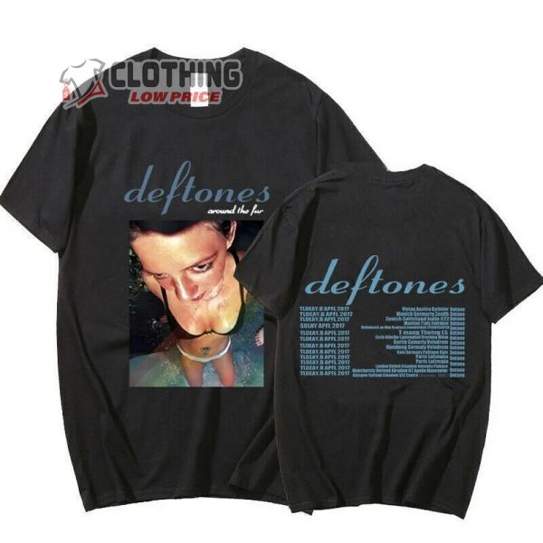 Deftones Around The Fur Tour Merch, Dia De Los Deftones Concert San Diego T-Shirt