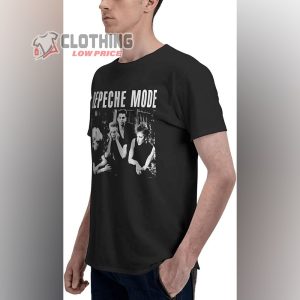 Depeche Mode World Tour 2023 Merch Depeche Mode Rock T Shirt 3