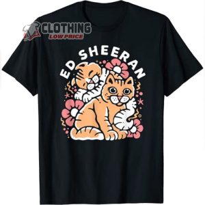 Ed Sheeran Cats Merch Ed Sheeran World Tour 2022 T Shirt