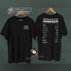 Enhypen World Tour Manifesto 2022 Setlist Merch Enhypen Manifesto Tour Hoodie Mini Album T Shirt 2