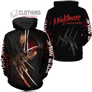 Freddy Krueger Hoodies Horror Movie Halloween Sweatshirt  Pullover Jacket Halloween 3D Printing New