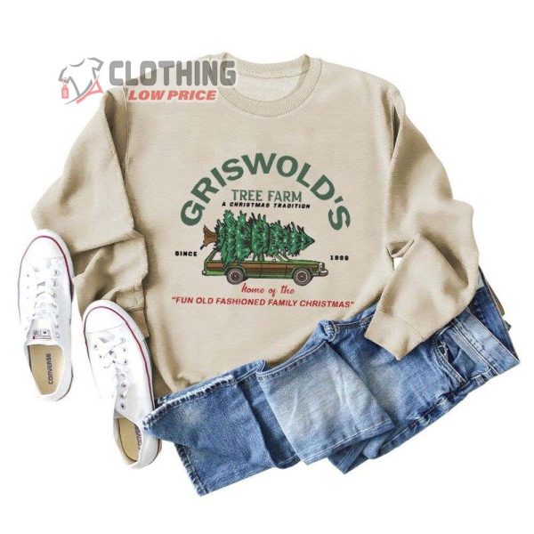 Griswold Christmas Merch, Christmas Tree Farm Sweatshirt