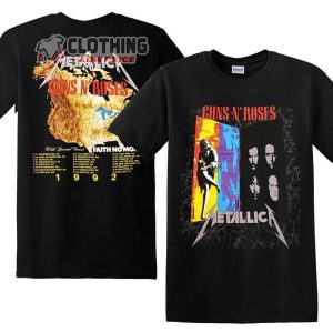 Guns N Roses Metallica Tour Merch 1992, Thor Love And Thunder Guns N Roses Album Covers T-Shirt