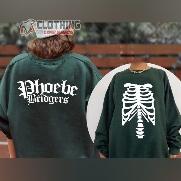 Halloween Phoebe Bridgers Skeleton Merch Phoebe Bridgers Tour 2023 Dates T shirt 1