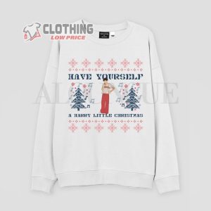 Have Yourself A Harry Little Christmas Sweatshirt Harry Styles Christmas Sweater Merch 4