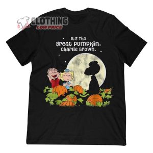 Its The Great Pumpkin Charlie Brown Halloween Costome T-Shirt
