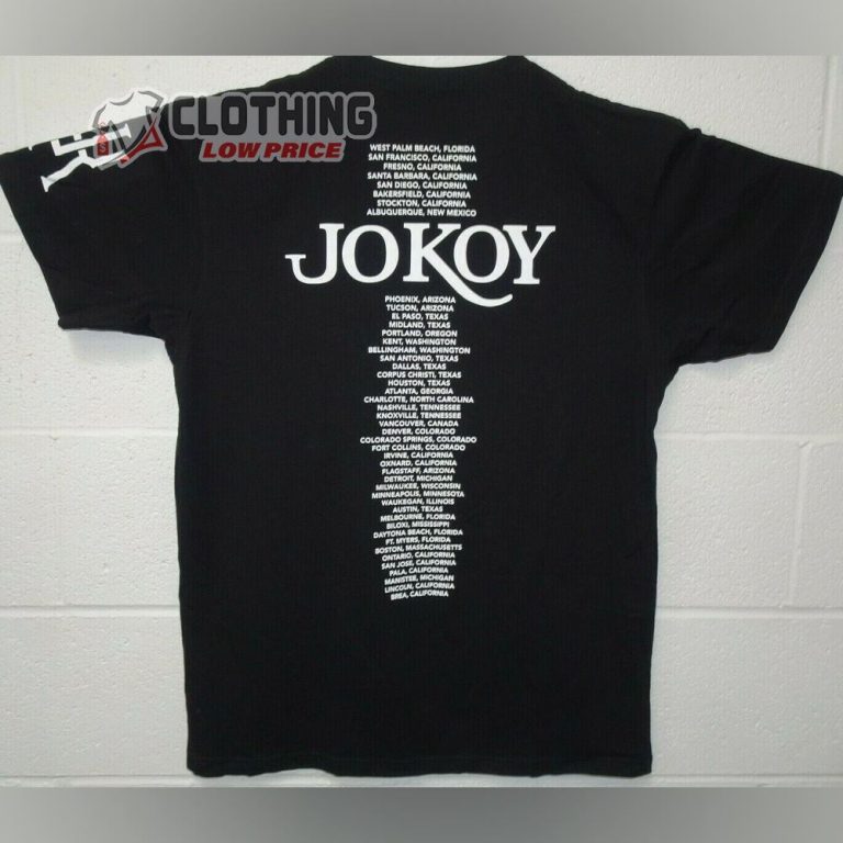 jo koy world tour merchandise