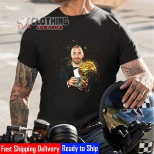 Karim Benzema Winner Ballon d’Or 2022 Shirt, Ballon d’Or 2022 Rankings List Sweatshirt