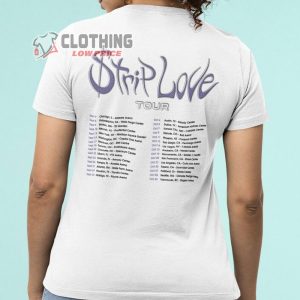 Karol G Strip Love Tour Setlist 2022 Merch Karol G Concert San Diego Los Angeles Boston Shirt 6