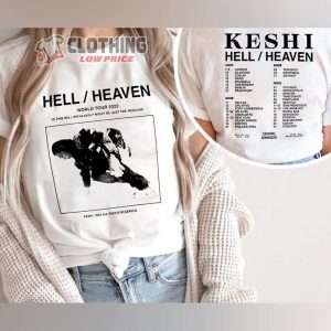 Keshi Hell Heaven World Tour 2022 Shirt Its You Keshi 88 Rising Album Songs Shirt 1
