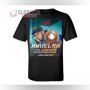 Las Leyendas Nunca Mueren Anuel Aa Tuor Merch, Anueal Aa World Tour 2022 T-Shirt