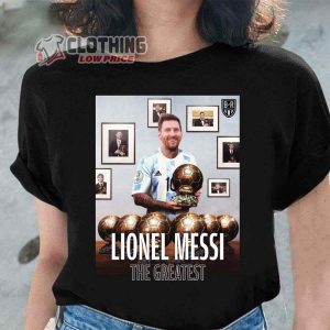 Lionel Messi Wins Record Seventh Ballon D’or 2021 T-Shirt, Lionel Messi Ballon D’or Awards Won Most Sweatshirt