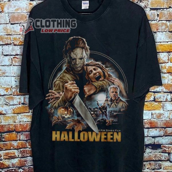 Michael Myers 2022 Halloween T Shirt Halloween A Rob Zombie Horror Movie Shirt 1