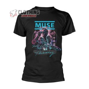 Muse Simulation Theory Merch, Muse World Tour T-Shirt