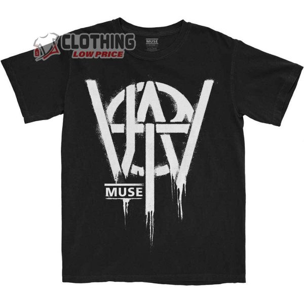 Muse Will Of The People World Tour 2023 Merch, Muse Concert 2023 T-Shirt