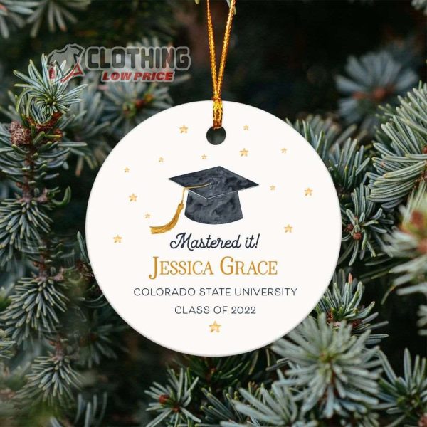 Personalized Class Of 2022 Graduation Ornament Graduation Gifts Ornament