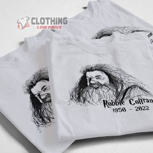 RIP Hagrid Robbie Coltrane Dead 1950 2022 Shirt Robbie Coltrane In Loving Memory Sweatshirt 2