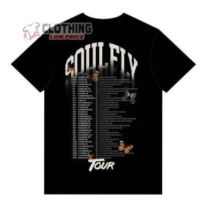 Rod Wave Souldfly Tour Shirt Rod Wave Beautiful Mind Tour 2022 Setlist Merch 4