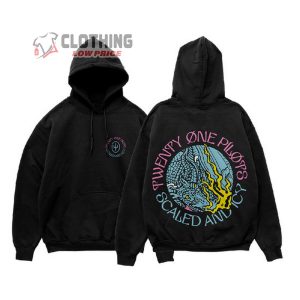 Scared And Icy Merch The Icy Twenty One Pilots Tour 2022 Hoodie