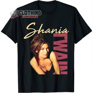 Shania Twain Queen Of Me Tour 2023 Merch, Shania Twain Official T-Shirt