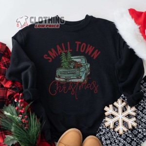 Small Town Christmas Merch Funny Christmas 2022 T Shirt 3