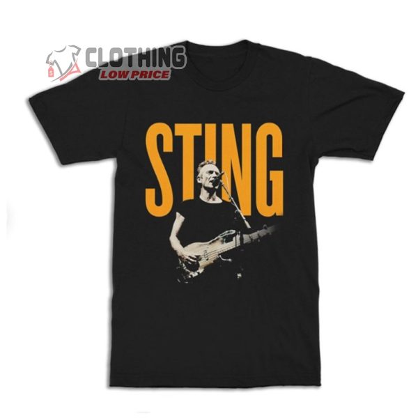 Sting My Songs Tour 2022 Merch, Sting Concert Tour Graphic T-Shirt