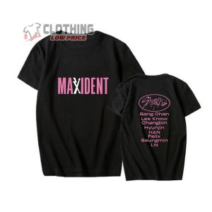 Stray Kids 2nd World Tour Maniac Merch, Tray Kids World Tour 2022 Shirt, Stray Kids Maxident T-shirt